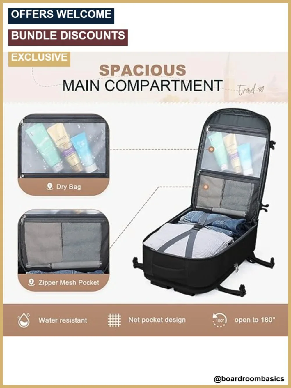 N/A versatile travel